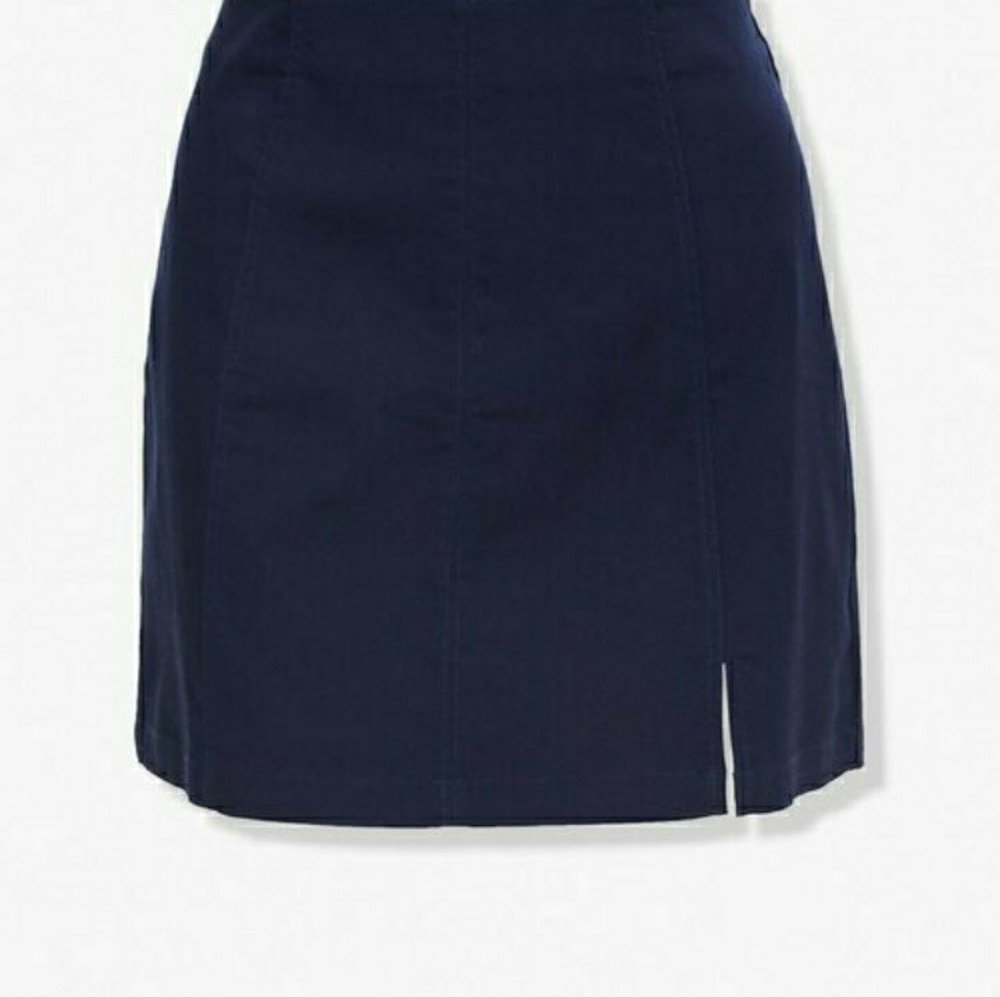 Forever 21 Plus Size Navy Skirt (3X)